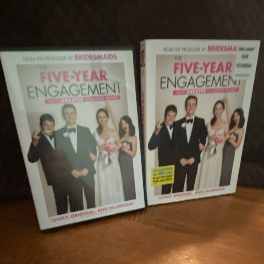 FIVE-YEAR ENGAGEMENT DVD UNRATED EDITION BLUNT SEGEL STOLLER UNIVERSAL